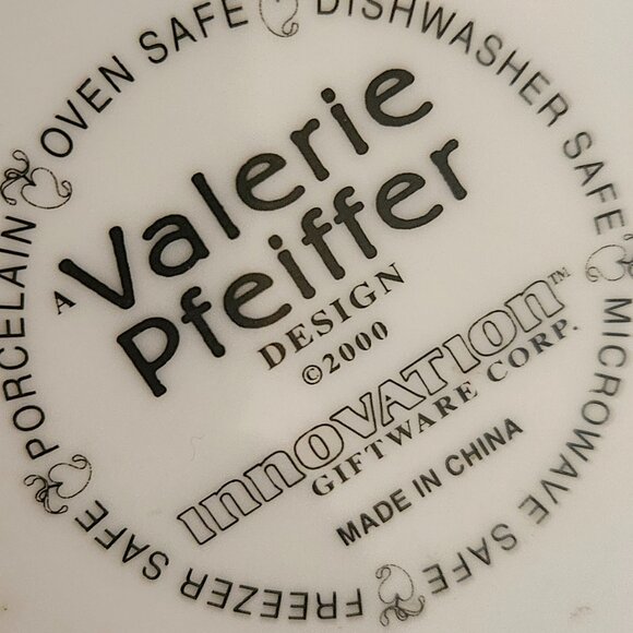 Valerie Pfeiffer porcelain teapot cat motif beautiful design - Picture 10 of 10